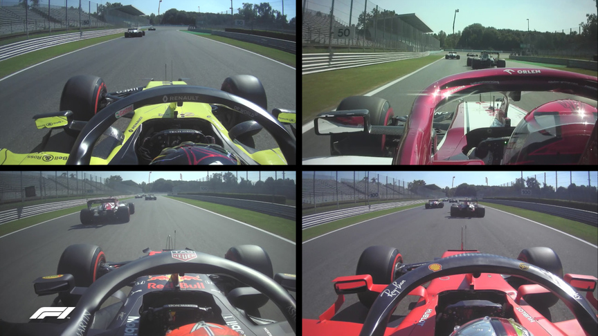 Slipstreaming chaos in qualifying at Monza