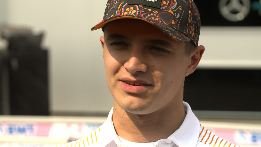 Lando Norris concedes Ferrari seem 'a little bit more competitive' than McLaren