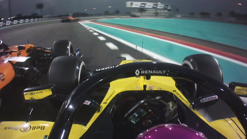 Abu Dhabi GP: Sainz and Ricciardo battle for P14