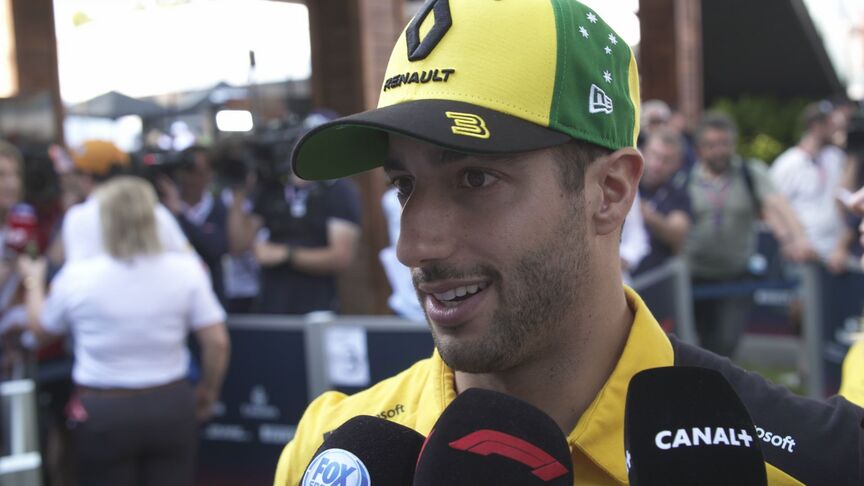 Daniel Ricciardo: 'It was over from the start'
