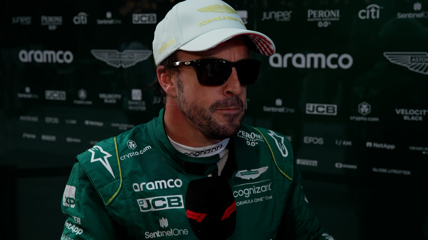 Alonso worried about overtaking chances in Sunday’s race thanks to slippery surface in Miami