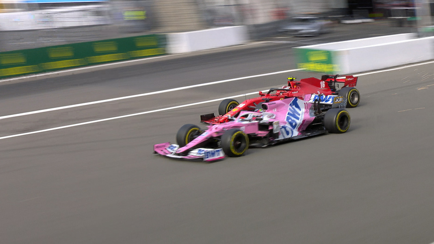 2020 Eifel Grand Prix: Perez beats Leclerc in P4 battle