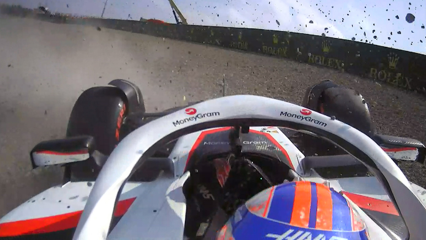 2023 Dutch GP FP1: Red flags out at Zandvoort as Hulkenberg beaches his Haas in the gravel