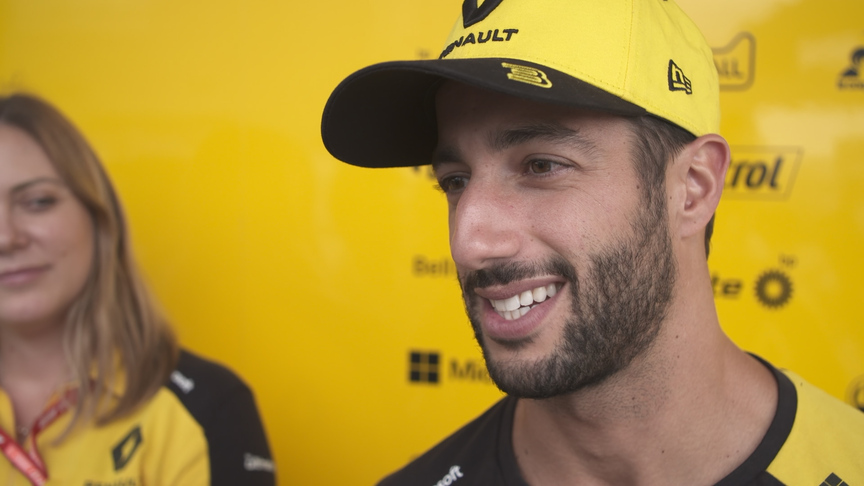 Daniel Ricciardo: McLaren are a good step ahead