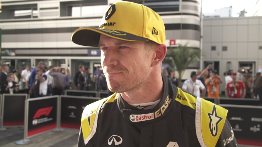 Nico Hulkenberg: I felt in harmony with the car today