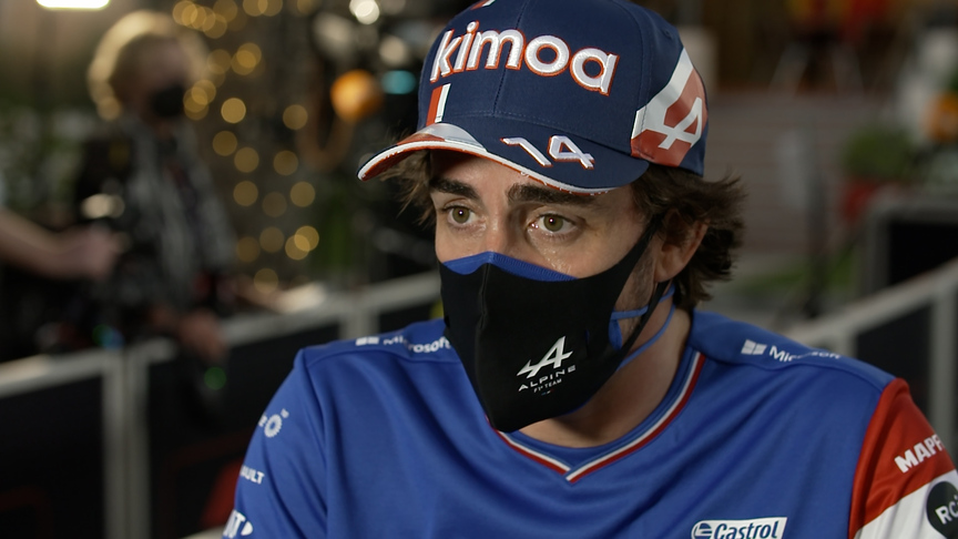 Fernando Alonso targets points and podiums for 'happy 2021'