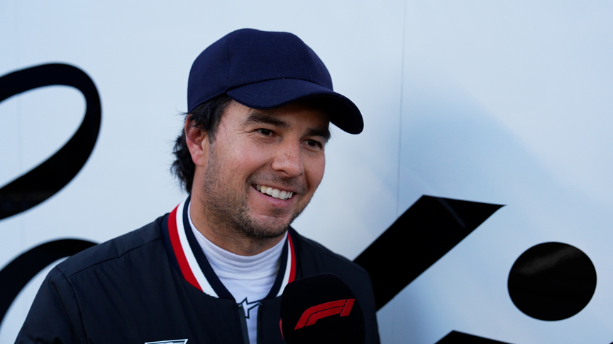 Sergio Perez 'happy to be back'