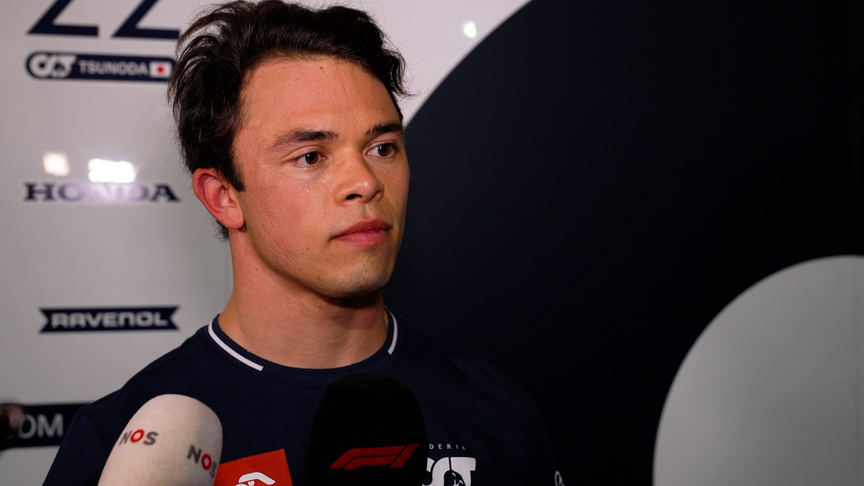 AlphaTauri ‘a little bit on the back foot’ admits De Vries after Friday practice