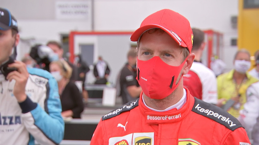 Sebastian Vettel: 'Not a surprise' to be lapped by Hamilton