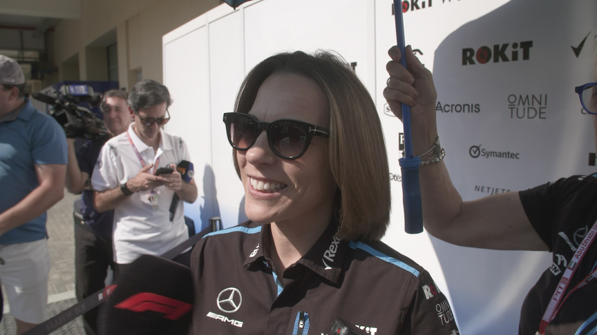 Claire Williams on Latifi: 'He has worked really hard to get to this point'