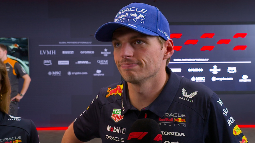 Verstappen: ‘To be on the podium from the pit lane is something I definitely didn’t expect’