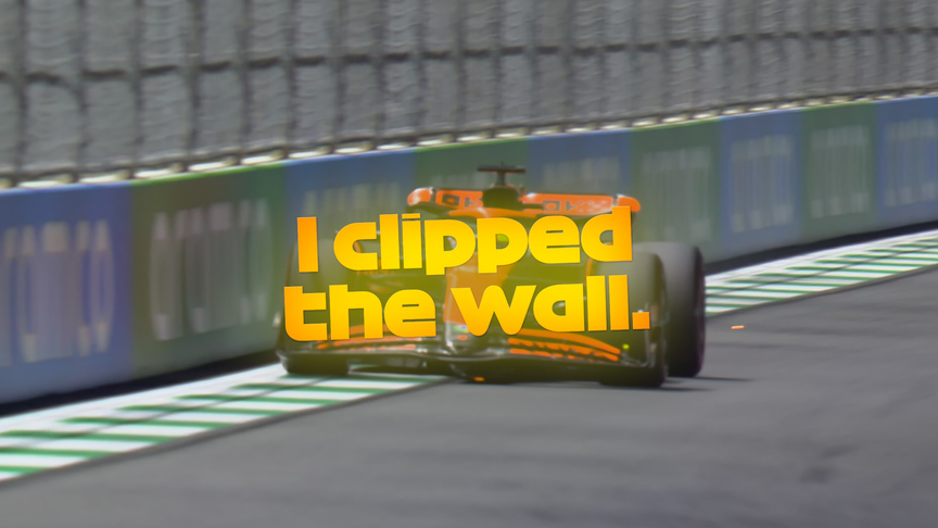 2024 Saudi Arabian GP Qualifying: Heart-stopping moment for Piastri as he clips the wall in Q1
