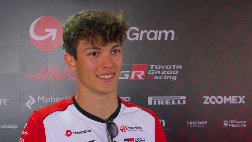 Bearman pleased for Haas after 'two cars in the points' at Spa