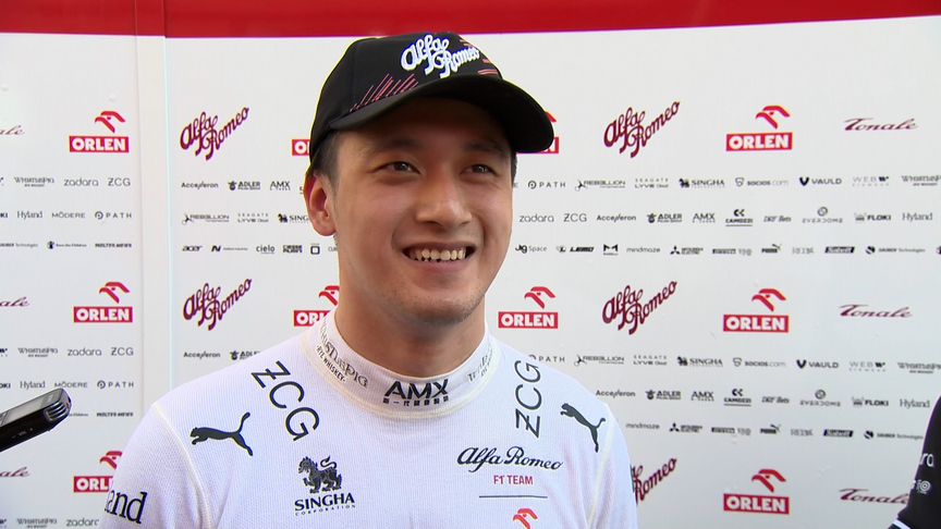 'Plenty to improve on' for Zhou Guanyu after FP2 in Spain