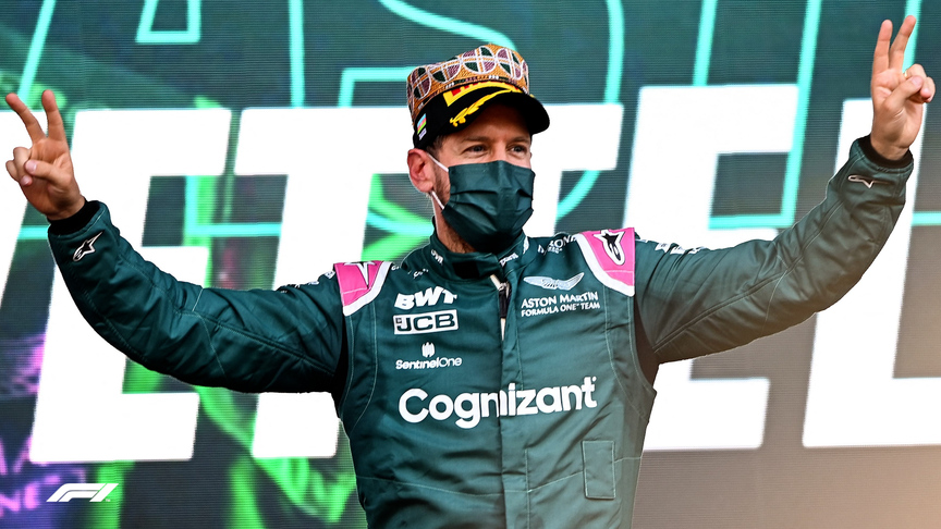 2021 Azerbaijan Grand Prix: Sebastian Vettel's brilliant podium