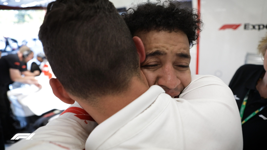'F1 is my world' - Surprising one blind fan with the ultimate F1 experience