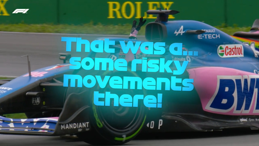 2022 Canadian GP Qualifying: Fernando Alonso celebrates awesome P2