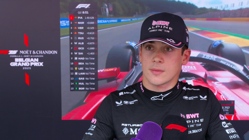 Colapinto blames lack of 'pace' in a tight field for Q3 elimination