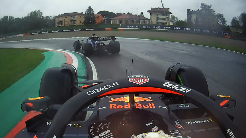 2022 Emilia Romagna GP FP1: Verstappen held up by Latifi in practice