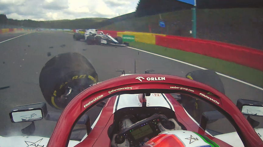 Top 10 Onboard Moments - 2020 Belgian Grand Prix