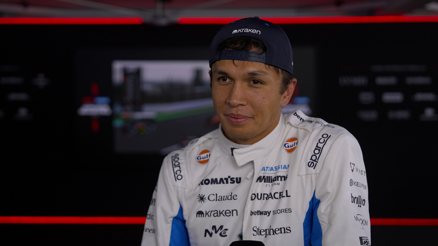 P17 Albon tight-lipped on Williams problem that’s ‘been there from Australia’