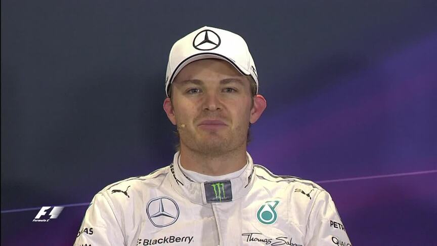 Nico Rosberg Interview nach dem Qualifying in Russland