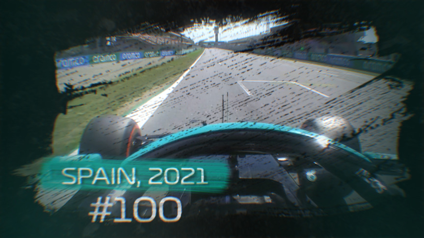 Lewis Hamilton takes his 100th pole position in F1