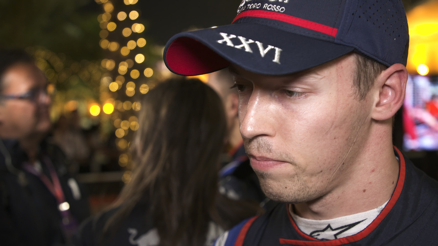 Daniil Kvyat: A disappointing day but 'we will be competitive' in the race.