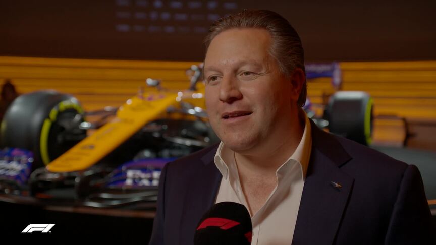 Zak Brown - 'We're keeping our heads down and seeing where we go'
