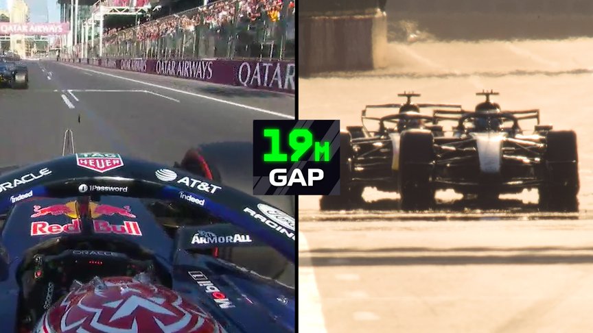 2026 Azerbaijan Grand Prix: Russell just holds off Verstappen in drag race to the line