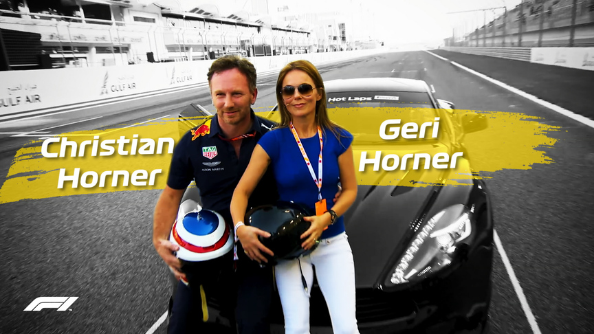CHRISTIAN DRIVES GERI - A Pirelli Hot Lap with the Horners
