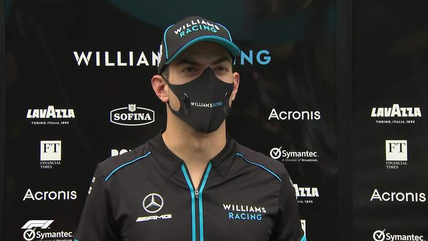 Latifi thinks tyre strategy will bring 'an exciting and unpredictable race'