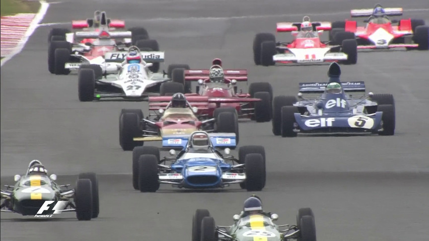 The 50th F1 Race at Silverstone