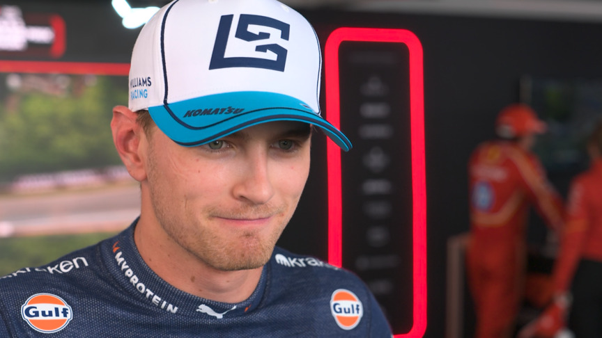 Sargeant warns rivals it will be ‘elbows out’ in the Canadian GP after taking 13th on the grid