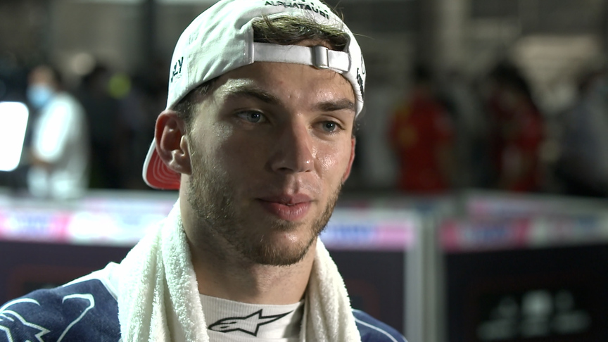 Pierre Gasly: 'Pretty incredible' to beat both Ferraris at Saudi Arabian Grand Prix