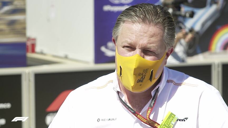 Zak Brown believes Racing Point penalty 'doesn't fit the crime'