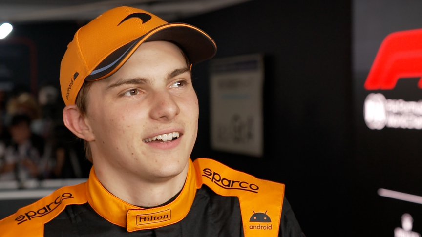 Piastri ‘very happy’ with P2 – but reckons his final Q3 lap could have been even faster