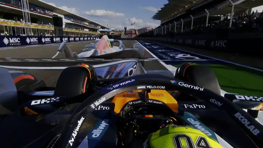 GHOST CAR: See how Verstappen beat Norris in the fight for Sprint pole