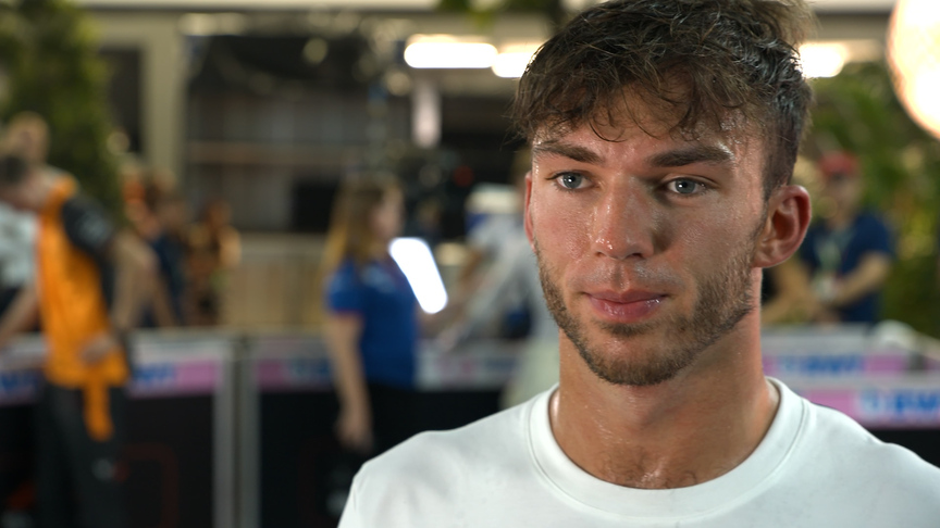 Pierre Gasly doesn't understand 'why we boxed so early' in Singapore GP
