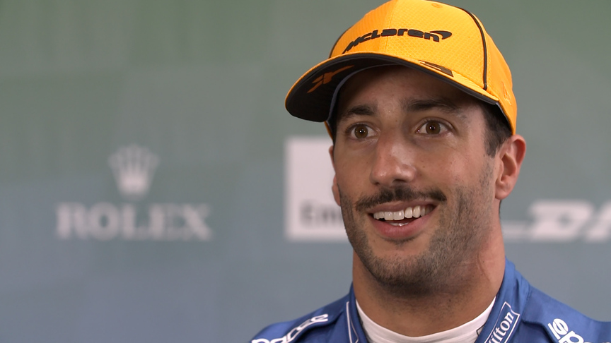 Daniel Ricciardo relieved McLaren 'came alive' for qualifying in Brazil