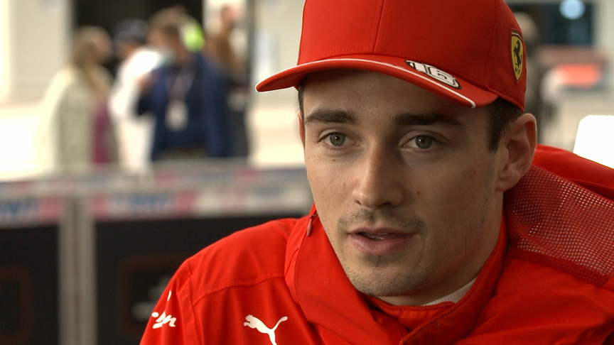 Charles Leclerc praises 'great teamwork' to reach Q3