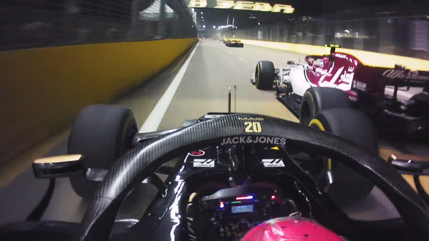 The ultimate hypercut from the start of the Singapore Grand Prix