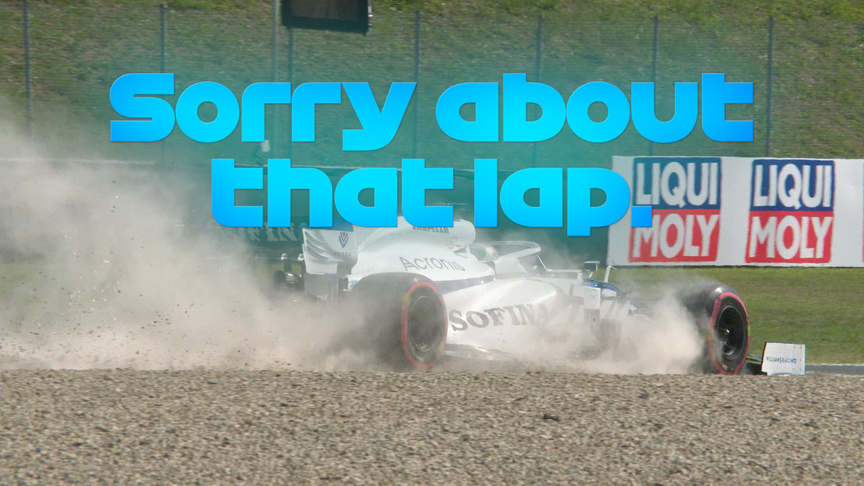 2020 Tuscan GP Qualifying: Russell outqualifies Latifi despite going off