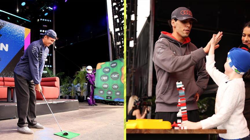 Fan Forum: Williams, Racing Bulls & Audi on the fan stage