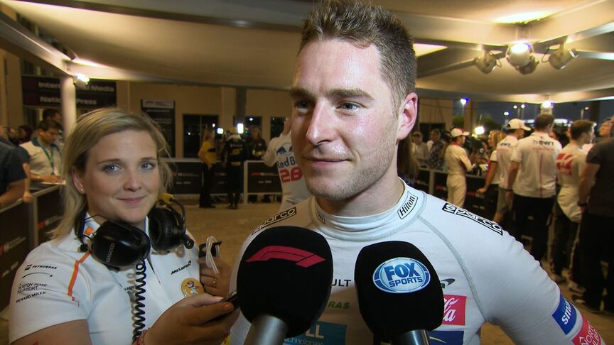 VANDOORNE: I had fun out there today