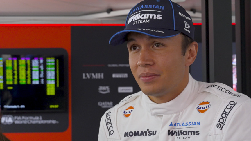 Albon disappointed with 'huge list of issues' in China