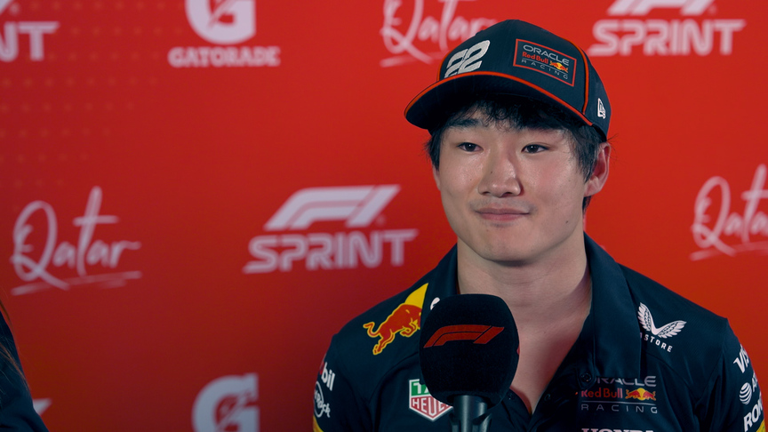 Tsunoda ‘excited’ after ‘pretty smooth’ Sprint Qualifying sees him beat Verstappen