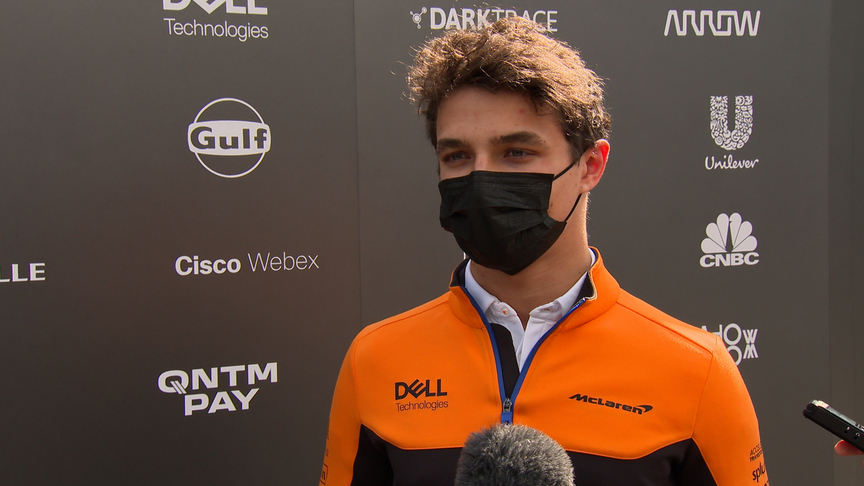 Lando Norris struggled to find a 'good rhythm' in Imola practice