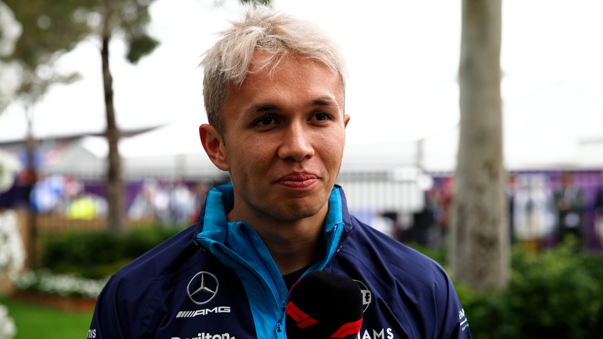 Albon: Williams looking good after going P12 on the medium tyre in FP1