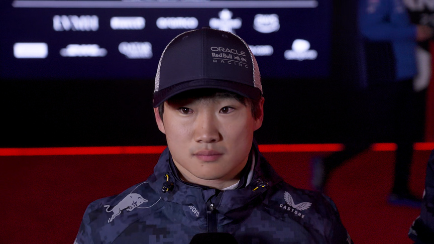 ‘The pace is there’ for Tsunoda after the first day of practice